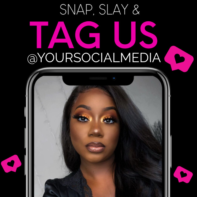 Tag Us Instagram Post Template PosterMyWall